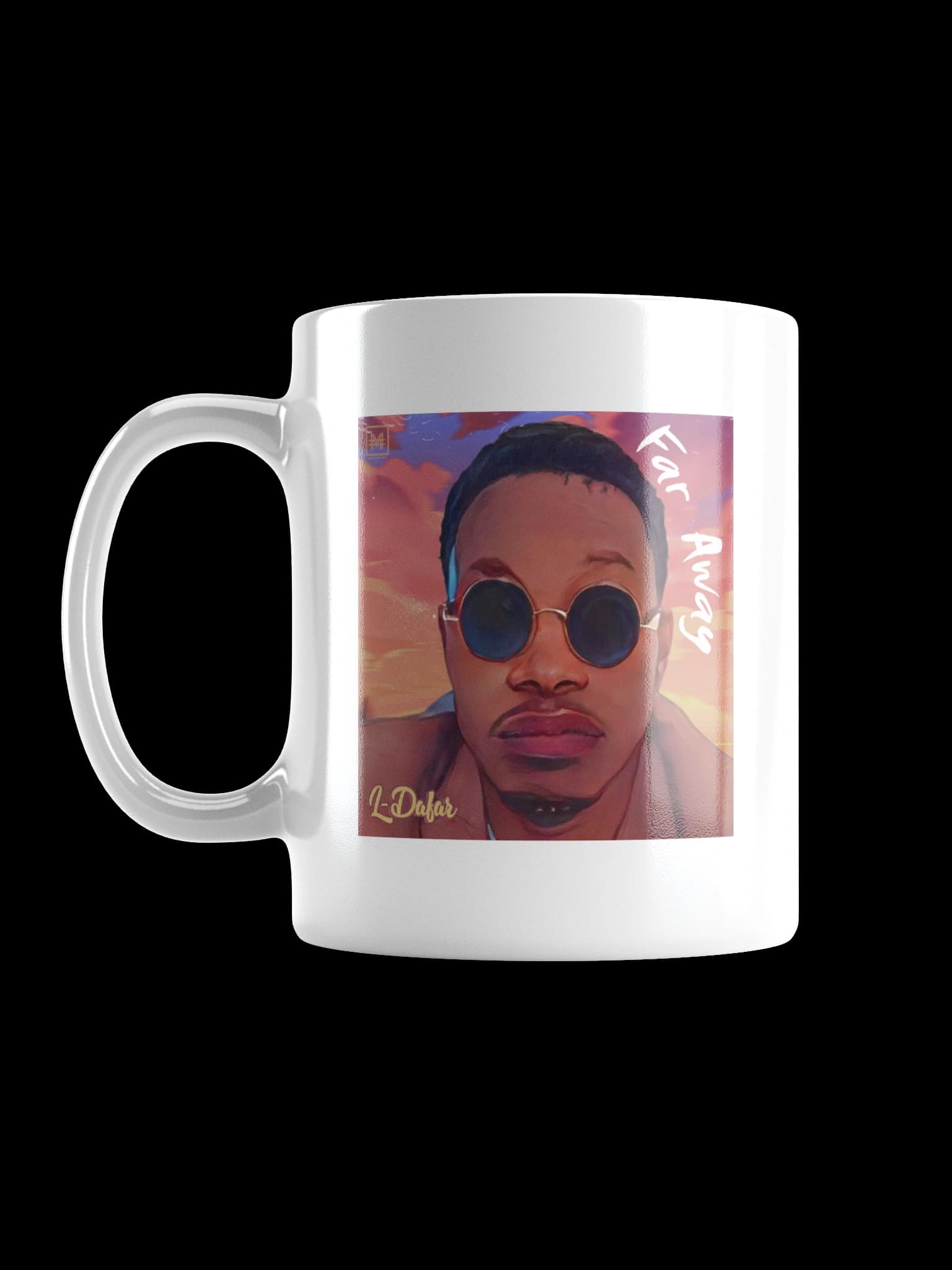 Far Away Sunglasses Mug